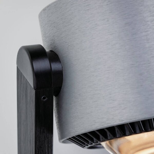 Paulmann Lampa stojąca LED Aldan, możliwość ściemniania, czarny, salon / jadalnia, aluminium, nowoczesny
