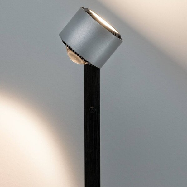 Paulmann Lampa stojąca LED Aldan, możliwość ściemniania, czarny, salon / jadalnia, aluminium, nowoczesny