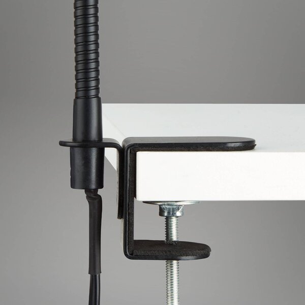 Briloner Lampka z klipsem Hygge Comfort light Retro, czarny, salon / jadalnia, metal, vintage