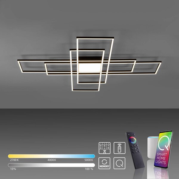 Q-Smart-Home Paul Neuhaus Q-ASMIN lampa sufitowa LED 110x110 cm