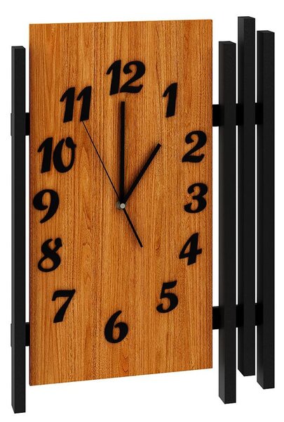 Zegar ścienny drewniany Tempo - dąb