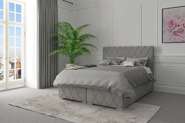 Podwójne łóżko boxspring 140x200 K4-N15