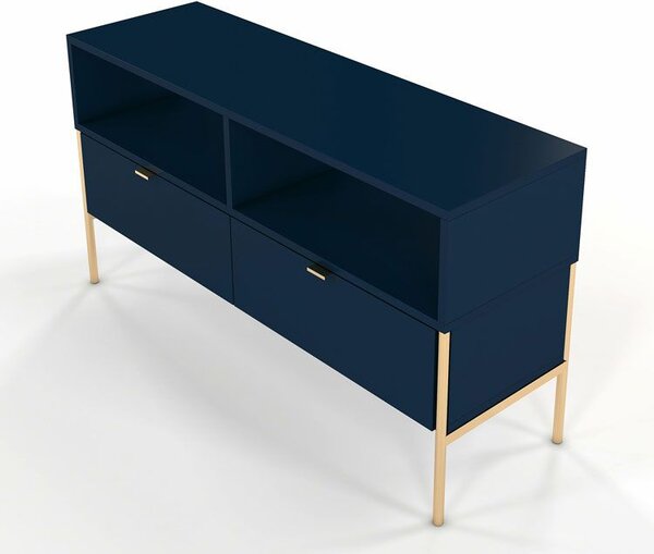Szafka RTV w stylu glamour G0-T72