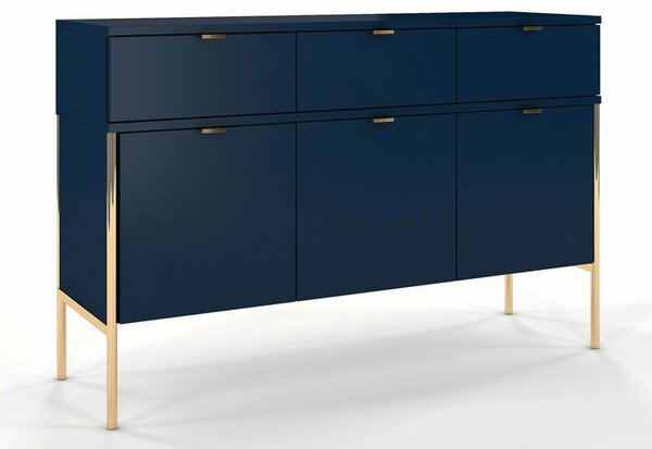 Komoda na nóżkach w stylu glamour T1-B55