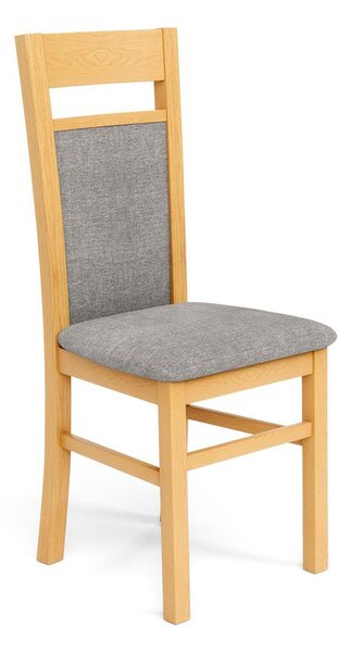 Skandynawskie krzesło drewniane Lettar - Dąb miodowy