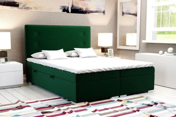 Podwójne łóżko boxspring 140x200 L3-Z15