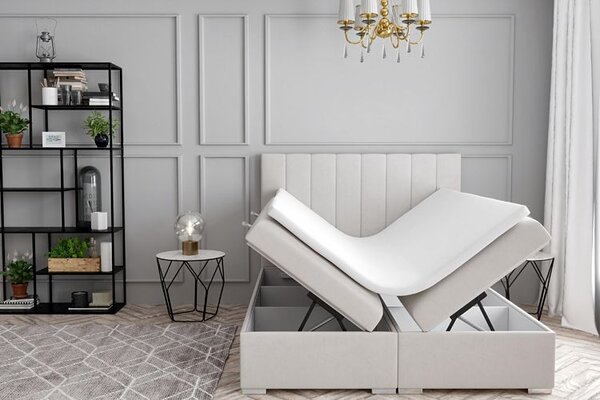 Podwójne łóżko boxspring 140x200 D6-M20