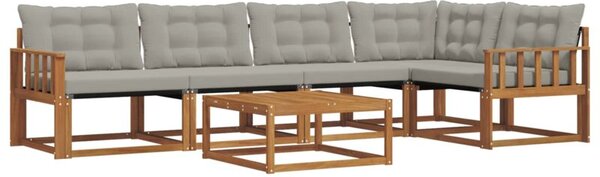 Zestaw mebli ogrodowych z drewna akacjowego - nowoczesny i trwały design