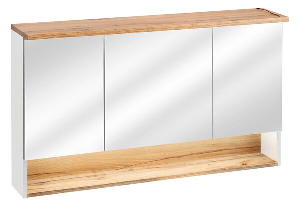 Szafka łazienkowa z lustrem Monako 4X - Biały