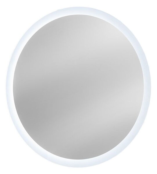 Okrągłe wiszące lustro łazienkowe Monako 2S 80 cm