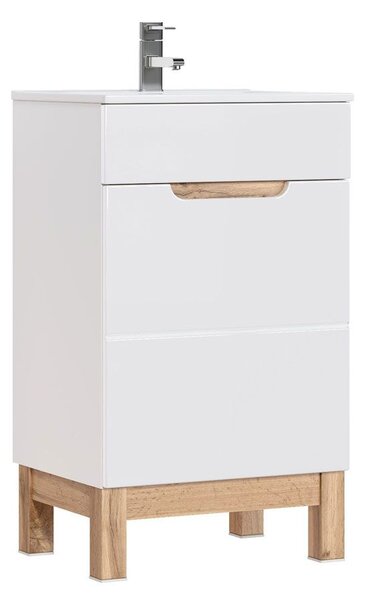 Szafka z umywalką 50 cm T1-L72