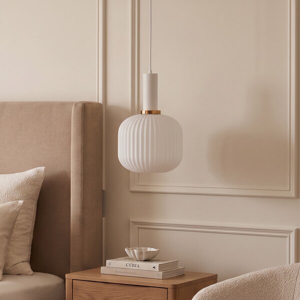 LAMPA WISZĄCA LOFT BIAŁA GATO