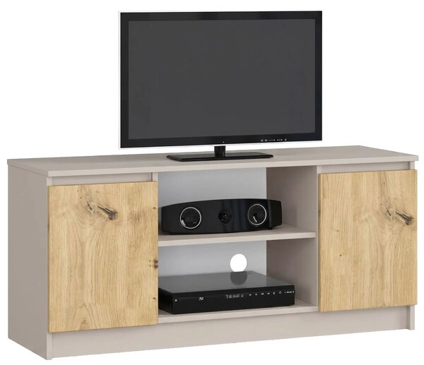 Szafka pod telewizor kaszmir + dąb artisan N1-P67