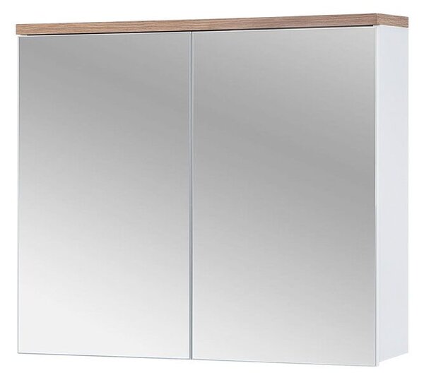Szafka łazienkowa z lustrem 80 cm N3-H21