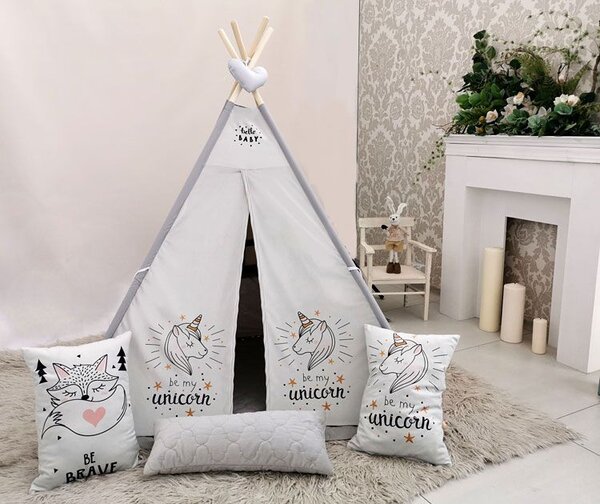 Szare tipi dla dziewczynki M5-H96