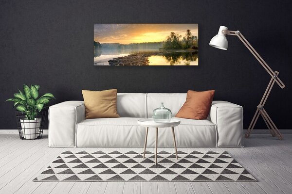 Obraz canvas Spokojna Tafla Jeziora