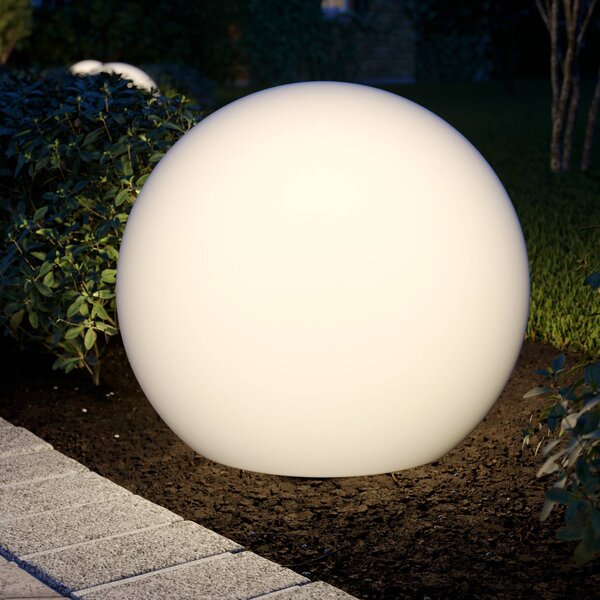 Lampa kulista Cumulus L, średnica 60 cm, biała, tworzywo sztuczne, IP44, E27 Nowodvorski Lighting, biały / opal, tworzywo sztuczne