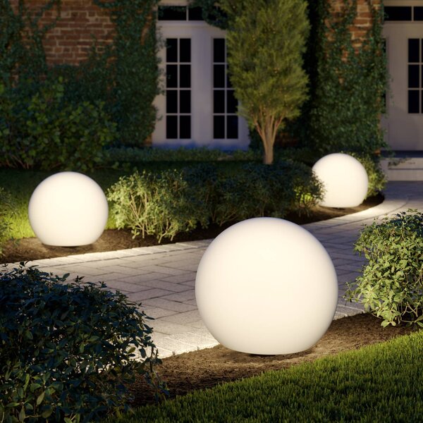 Lampa kulista Cumulus L, średnica 60 cm, biała, tworzywo sztuczne, IP44, E27 Nowodvorski Lighting, biały / opal, tworzywo sztuczne