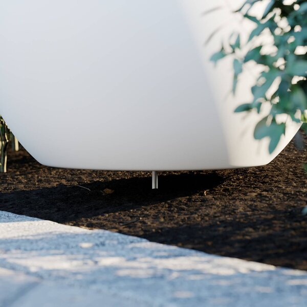 Lampa kulista Cumulus L, średnica 60 cm, biała, tworzywo sztuczne, IP44, E27 Nowodvorski Lighting, biały / opal, tworzywo sztuczne