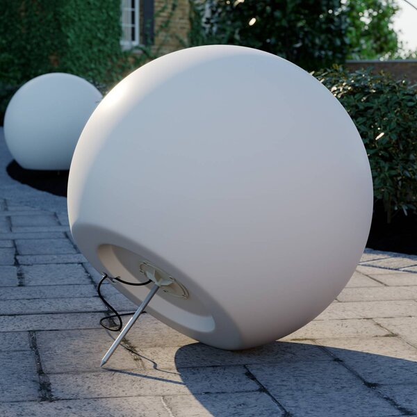 Lampa kulista Cumulus L, średnica 60 cm, biała, tworzywo sztuczne, IP44, E27 Nowodvorski Lighting, biały / opal, tworzywo sztuczne