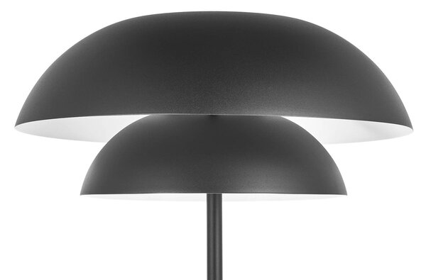 Lampa stojąca designerska Kellina Lucande, czarny, salon / jadalnia, metal, design