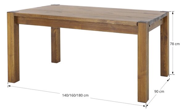 Stół drewniany woskowany Rustyk 1