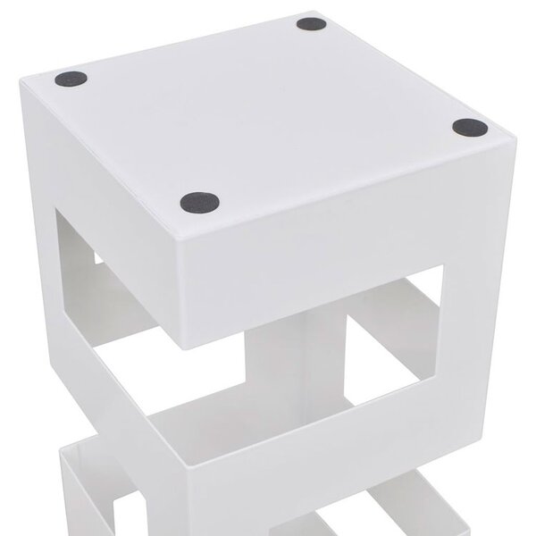 Biały designerski stojak na parasole W6-D79
