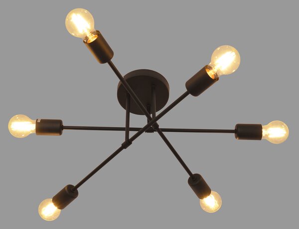 Lampa przysufitowa CAMBRIDGE W-2022/6 BK/H