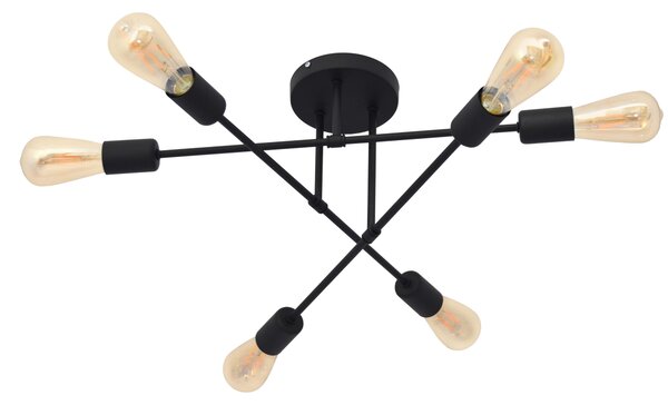 Lampa przysufitowa CAMBRIDGE W-2022/6 BK/H