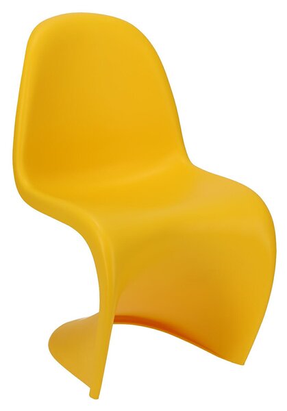 Designerskie krzesło żółte - Dizzel