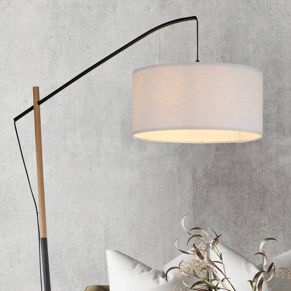 JUST LIGHT. GmbH Lampa stojąca Green Sofie, biały / opal, salon / jadalnia, metal, nowoczesny