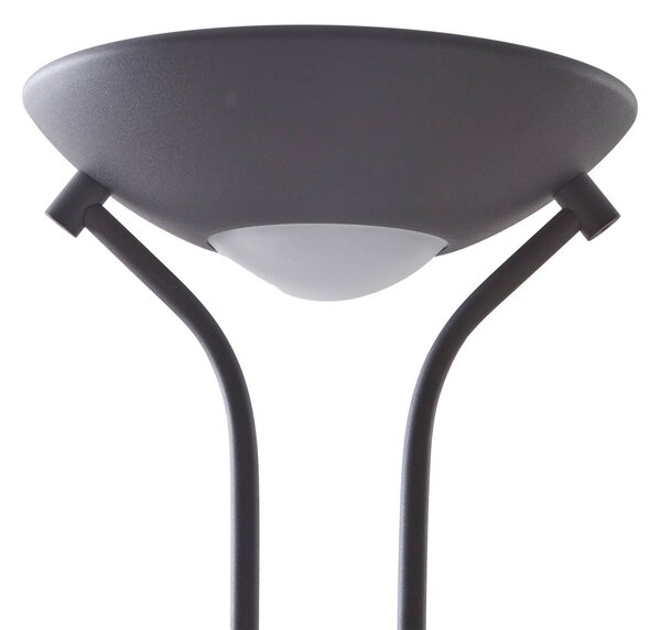 Lampa stojąca LED Josefin Lindby, możliwość ściemniania, czarny, salon / jadalnia, metal, nowoczesny