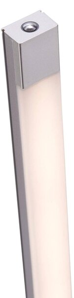 JUST LIGHT. GmbH Lampa stojąca LED Bella, możliwość ściemniania, aluminiowy / szary / cynkowy, salon / jadalnia, aluminium, nowoczesny