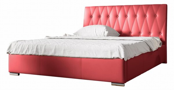 Łóżko 180x200 Tapicerowane Marbella + Pojemnik Tkaniny I Kolory Do Wyboru