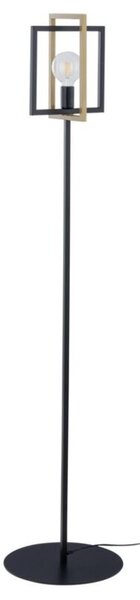 Lampa podłogowa dekoracyjna industrialna czarno-złota 161 cm 1xE27 15W Eden Sigma Lighting