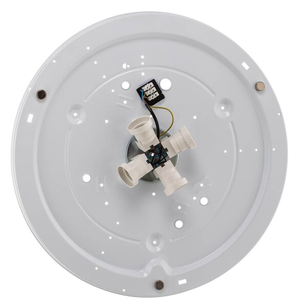 Lampa sufitowa Rondo TK Lighting, możliwość ściemniania, biały / opal, sypialnia, tkanina / materiał / jedwab, nowoczesny