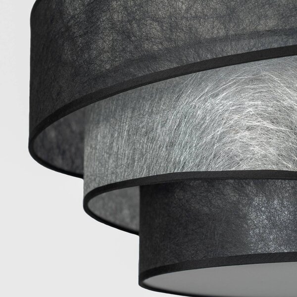 Lampa sufitowa Ayvira Lindby, możliwość ściemniania, czarny, salon / jadalnia, metal, nowoczesny