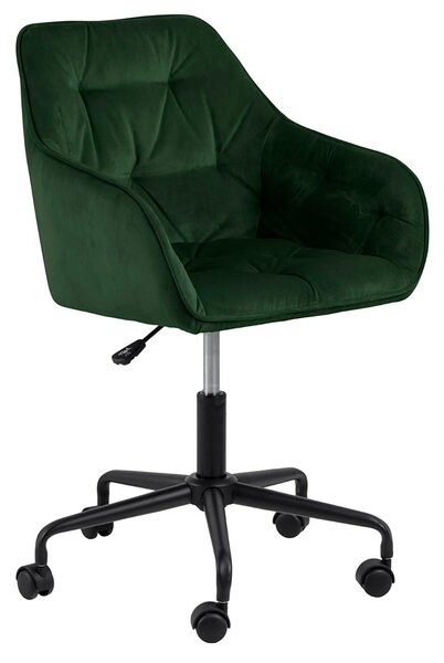 Zielone krzesło do biurka R6-G86