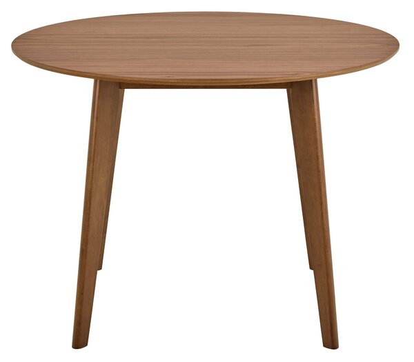 ROXY Orzech Naturalny - STÓŁ OKRĄGŁY DREWNIANY DO KUCHNI/JADALNI RETRO