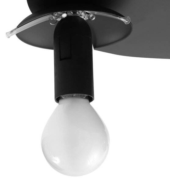 Lindby Lampa sufitowa Valentina, możliwość ściemniania, brązowy / rdzawy, salon / jadalnia, metal, design