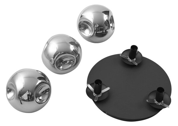 Lindby Lampa sufitowa Valentina, możliwość ściemniania, brązowy / rdzawy, salon / jadalnia, metal, design