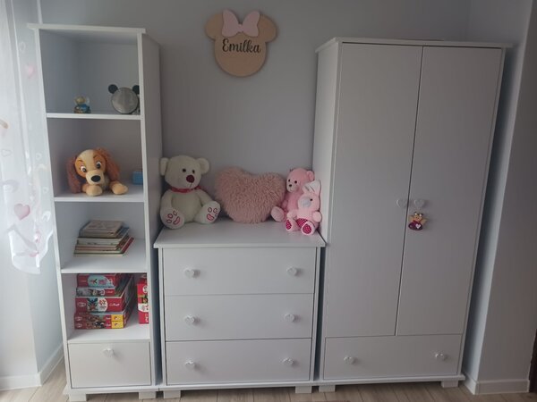 Szafa HEART z serduszkami do pokoju dziewczynki