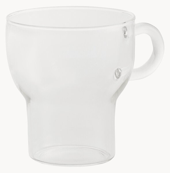Komplet kubków ze szkła dmuchanego Glas, 2 elem