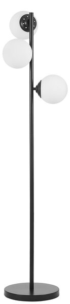 LAMPA STOJĄCA PODŁOGOWA CZARNA FINO W3