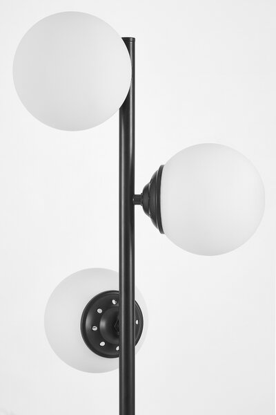 LAMPA STOJĄCA PODŁOGOWA CZARNA FINO W3