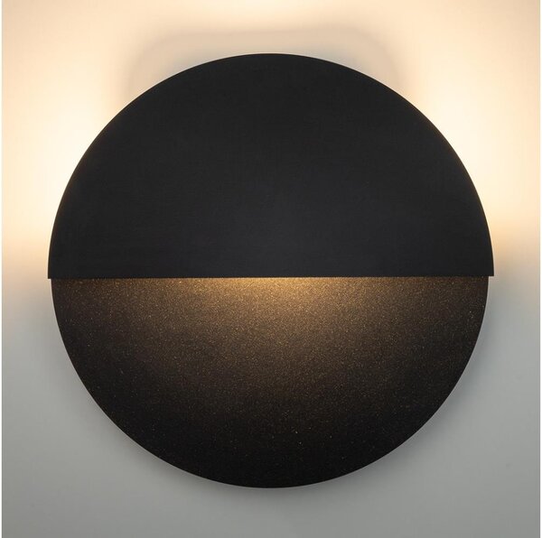 Sigma LED Kinkiet LUNA LED/7W/230V śr. 26 cm czarny SI0424
