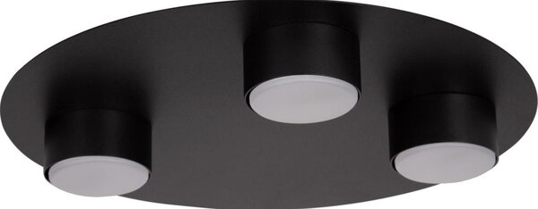 Sigma Lampa sufitowa STAR 3xGX53/12W/230V czarna SI0460
