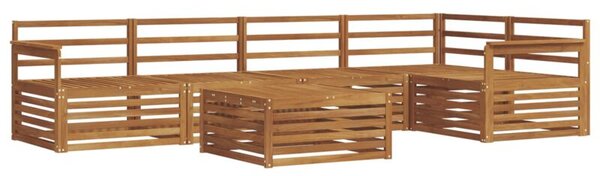 Zestaw mebli ogrodowych z litego drewna akacjowego - nowoczesny design i komfort na świeżym powietrzu