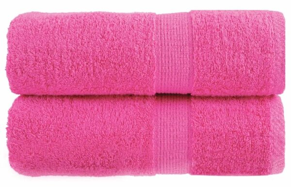 Ręczniki toaletowe premium solund 2 szt. różowe 30x30 cm 600 GSM