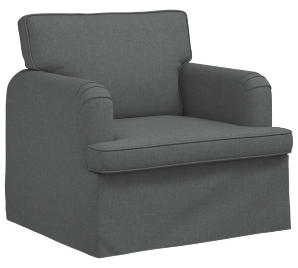 ModuÅowa kanapa ciemnoszara z ergonomicznym designem